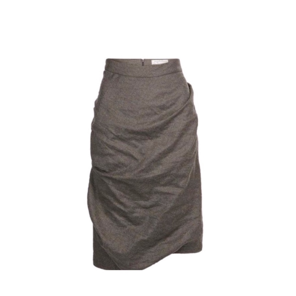 All Saints Louvre Ruched Pencil Skirt